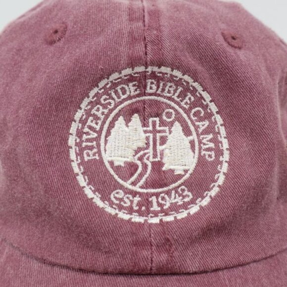 Riverside Bible Camp Hat Story City Iowa IA Baseball Cap Adjustable Christian - Picture 2 of 8